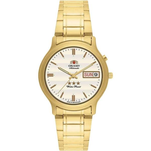 Relógio Masculino Orient Automático Em02a0-C1kx - Dourado