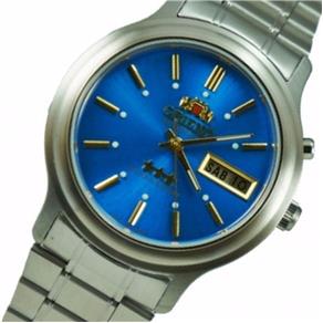 Relogio Masculino Orient Automatico Fundo Azul