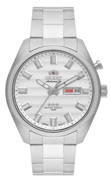 Relogio Masculino Orient Automatico Prata 469SS076-S1SX