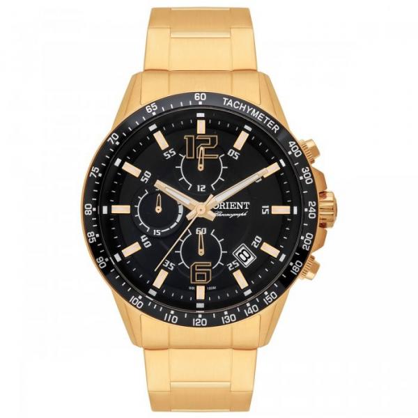 Relógio Masculino Orient Chronograph Mgssc013 P2kx Dourado