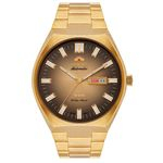 Relogio Masculino Orient Dourado Folhedo Ouro Automatico 469gp086