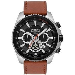 Relógio Masculino Orient MBSCC048-P1NX 48 Mm Couro Marrom