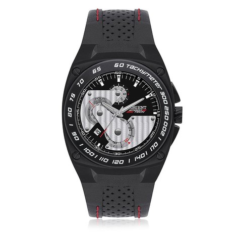 Relógio Masculino Orient Speed Tech Quartz Mpscc001 P1px Couro Preto
