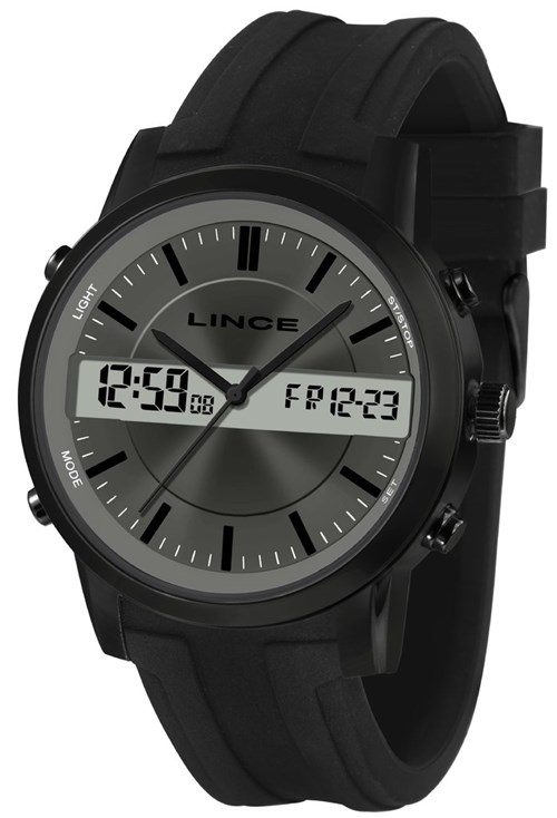 Relógio Masculino Preto Lince Map4489S G1Px