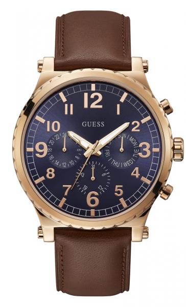 Relógio Masculino Pulseira em Couro Guess 92735GPGTRC3