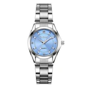 Relógio Masculino Quartzo Chenxi Fundo Azul Aço Inoxidável