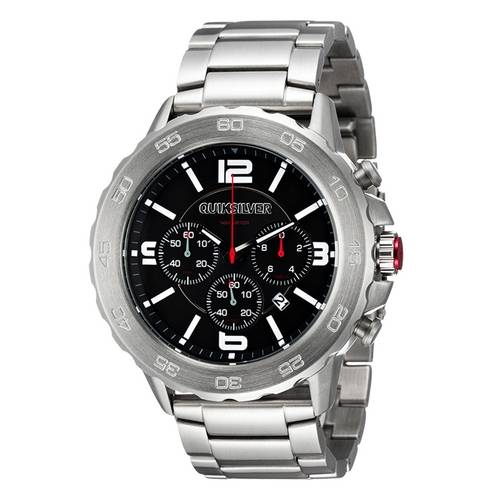 Relógio Masculino Quiksilver B52 Silver Black Prata Único