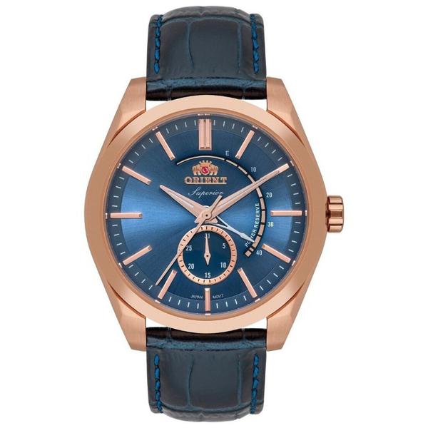 Relógio Masculino Rose Orient Superior Automático Couro