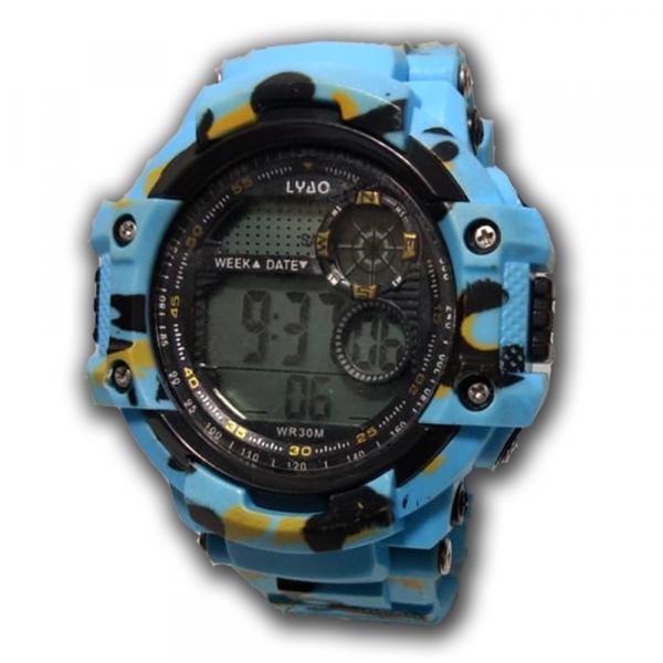 Relógio Masculino S-Shock Digital Militar C6 Aprova Dagua com Alarme Data ELuz - Oficina dos Relogios