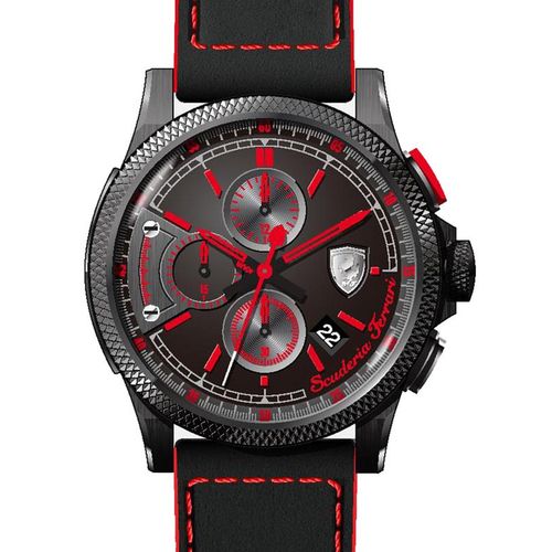 Relógio Masculino Scuderia Ferrari Modelo 830273 a Prova D' Água / Pulseira em Couro