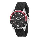 Relógio Masculino Seculus 28932G0SVNI1 48mm Silicone Preto