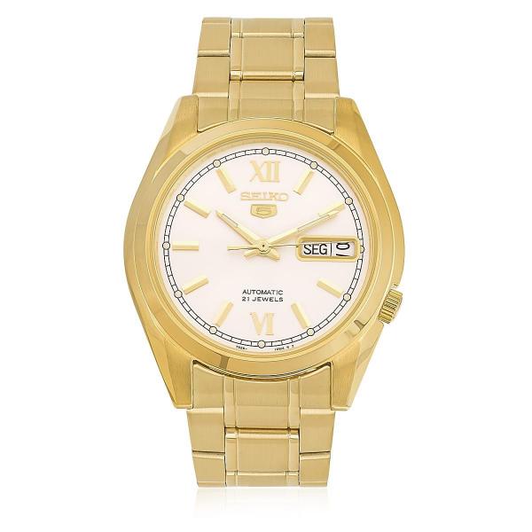 Relógio Masculino Seiko Automático SNKL58B1 B3KX Dourado