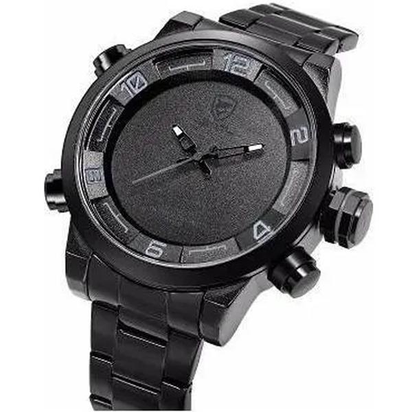 Relógio Masculino Shark AnaDigi DS025S - Preto