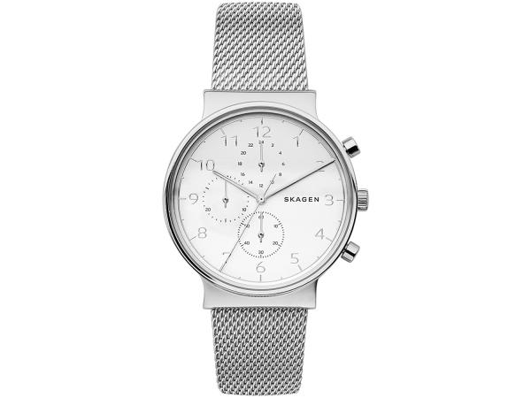 Relógio Masculino Skagen Analógico Prata - Ancher SKW6361/1KN