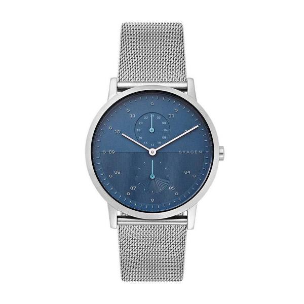 Relógio Masculino Skagen Ref: Skw6500/1kn Steel Mesh Azul