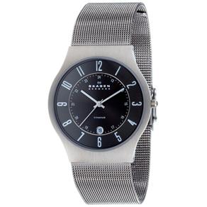 Relógio Masculino Skagen Titanium 233XLTTM/2FN 37mm Prata