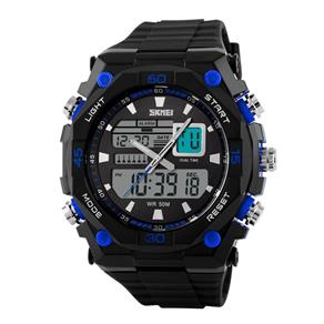 Relógio Masculino Skmei AnaDigi 1092 - Preto e Azul