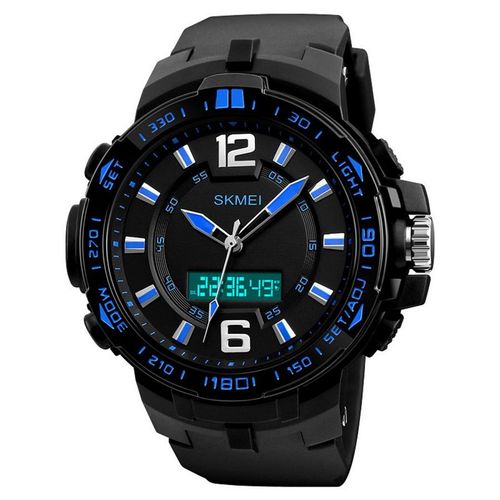 Relógio Masculino Skmei Anadigi 1273 - Preto/azul