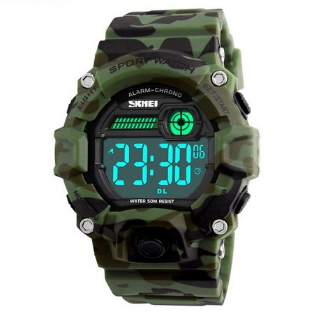 Relógio Masculino Skmei Camuflado Mod: 1242 Original