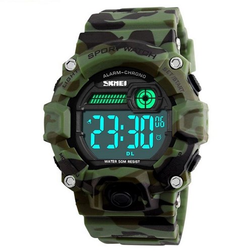 Relógio Masculino Skmei Digital 1242 - Camuflado