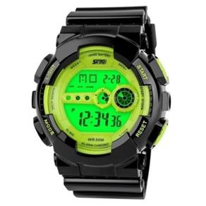 Relógio Masculino Skmei Digital Esporte Verde 1026