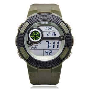 Relógio Masculino Skmei Digital Esporte Verde 1027