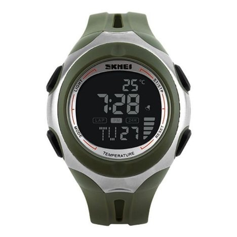 Relógio Masculino Skmei Digital Termômetro 1080 Vd
