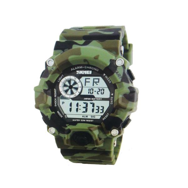 Relogio Masculino Skmei Militar Prova D'agua Original Esport CAMUFLADO