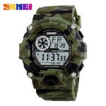 Relógio Masculino Skmei Modelo Sk1019 Esportivo Militar - Verde Camuflado