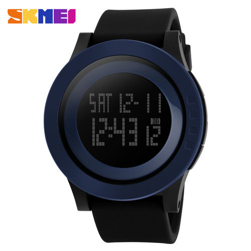 Relógio Masculino Skmei Sshock Original Mod 1142 Prova D'água Azul