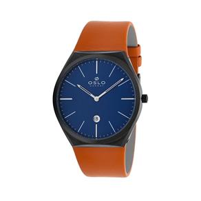 Relógio Masculino Slim Oslo OMYSCS9U0001 D1OX Couro