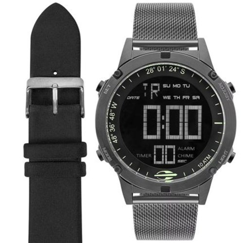 Relogio Masculino Slim Surf Grafite Mormaii Mow13901c/T4c