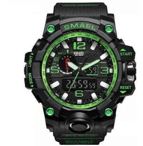 Relógio Masculino Smael 1545 Verde