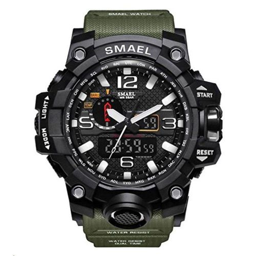 Relógio Masculino Smael G-shock Militar - Verde