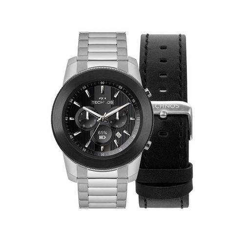 Relógio Masculino Smartwatch Bluetooth Technos M1ac/5p Connect Prata