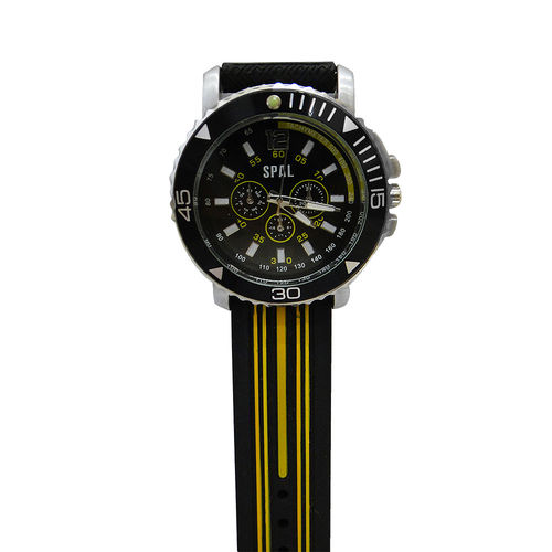 Relógio Masculino Spaltec 073 Yellow