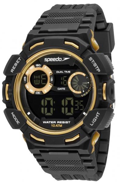 Relógio Masculino Speedo 80626G0EVNP1 Pulseira Borracha Preta