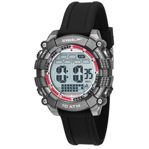 Relógio Masculino Speedo Digital 80639g0evnp1 - Preto