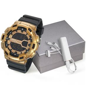 Relógio Masculino Speedo Digital Kit 65076G0EVNP1K1