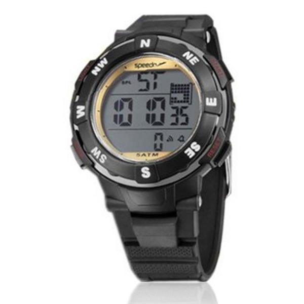 Relógio Masculino Speedo Esportivo Digital 81165G0EVNP2 Borracha