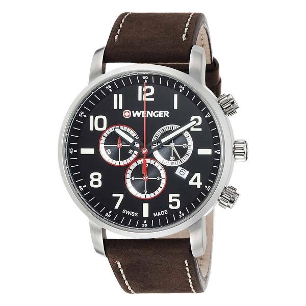 Relógio Masculino Suíço Wenger Linha Atitude Chrono 44mm 01.1543.103