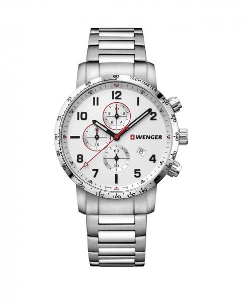 Relógio Masculino Suíço Wenger Linha Atitude Chrono 44mm 01.1543.110