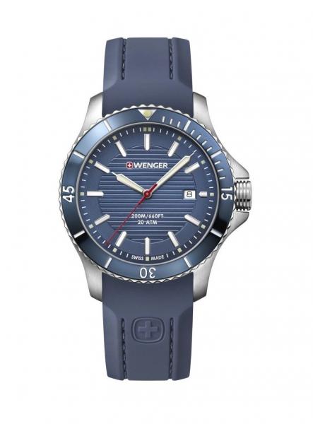 Relógio Masculino Suíço Wenger Linha Seaforce Azul 01.0641.124