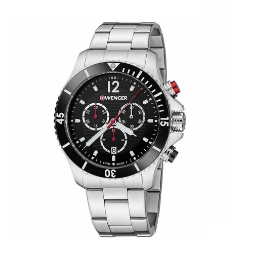 Relógio Masculino Suíço Wenger Linha Seaforce Chrono Aço Inox 01.0643.109