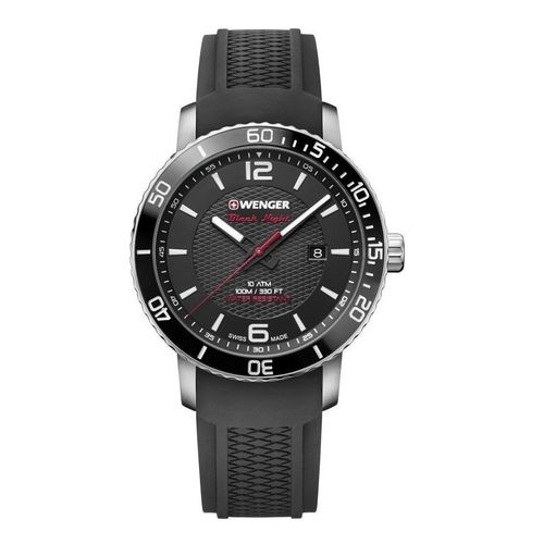 Relógio Masculino Suíço Wenger Roadster Black Night 45mm 01.1841.102