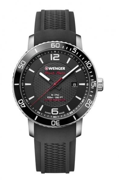 Relógio Masculino Suíço Wenger Roadster Black Night 45mm 01.1841.102