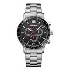 Relógio Masculino Suíço Wenger Roadster Black Night Chrono 45mm 01.1843.103