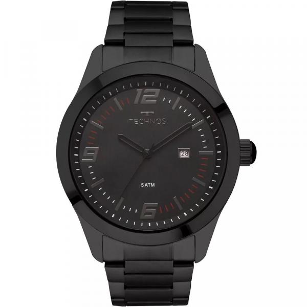 Relógio Masculino Technos 2115MOA/4P Aço Preto