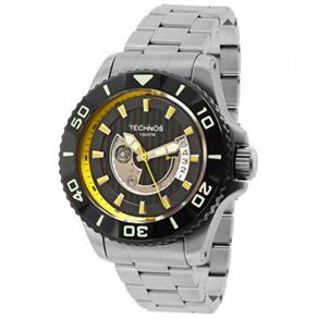 Relógio Masculino Technos 8215AH/5Y Acqua Titanium Automático Prata