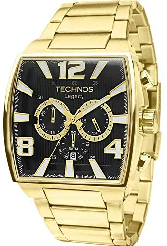 Relógio Masculino Technos Analógico Dourado JS25AR/1D